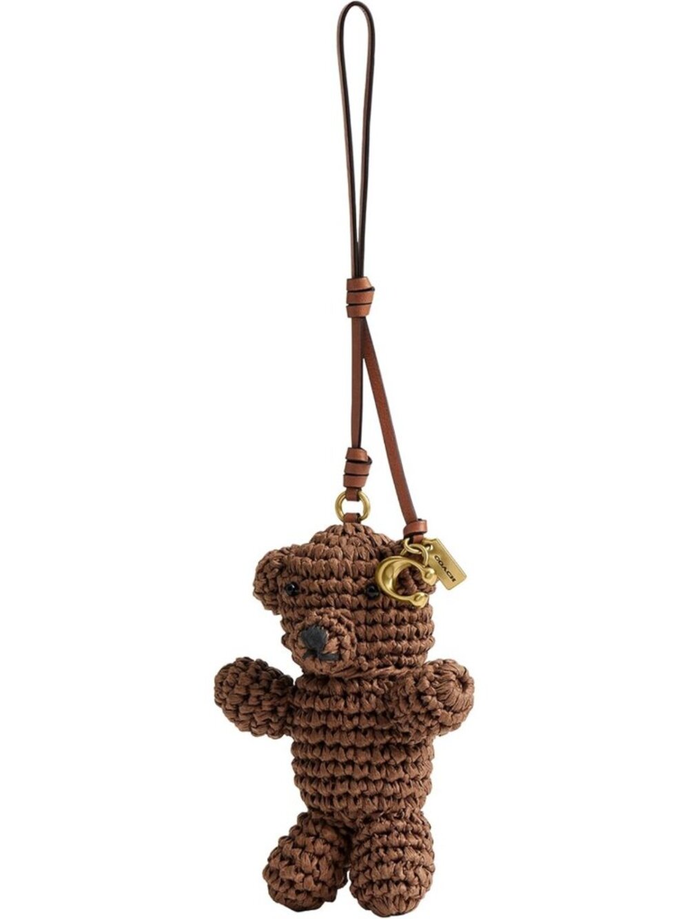 Chic Straw Bag Charm | Stylish Accessory for Handbags & Backpacks